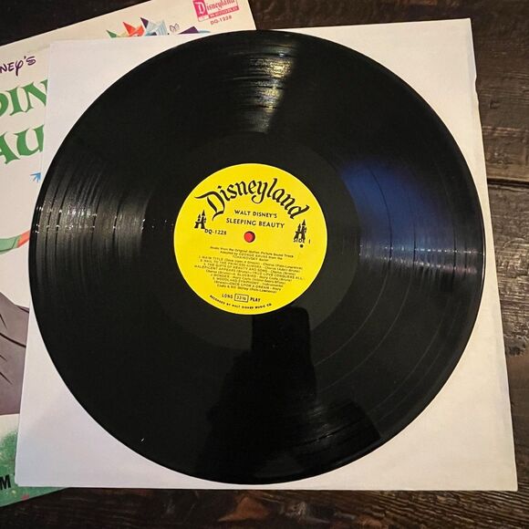 Walt Disney's Sleeping Beauty Vinyl LP Record VTG 1964 DQ1228 Disneyland Records - Picture 7 of 9